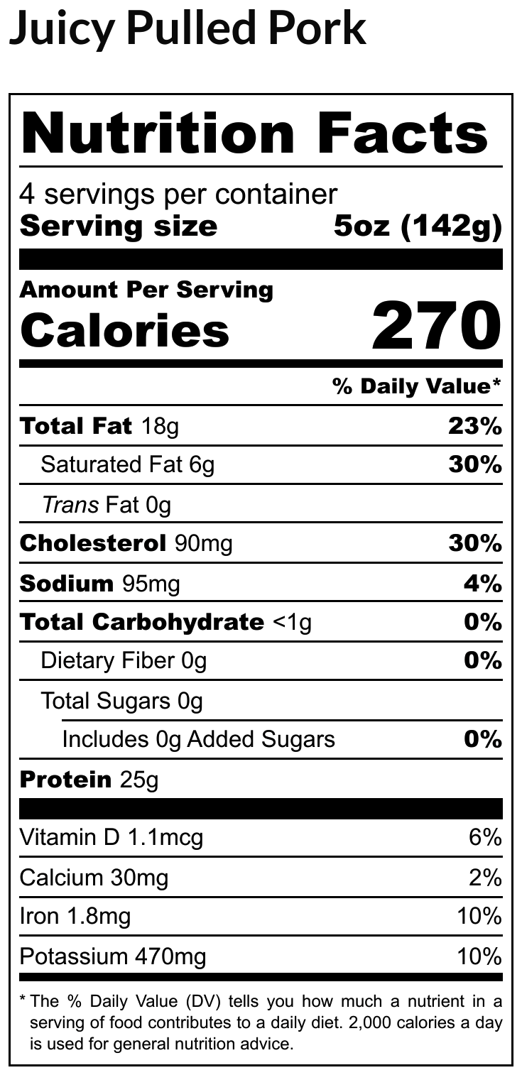 Juicy Pulled Pork - All Natural/Organic