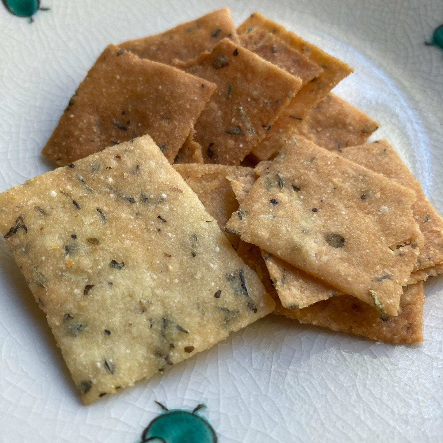 No Wheat Herb Crackers - Organic