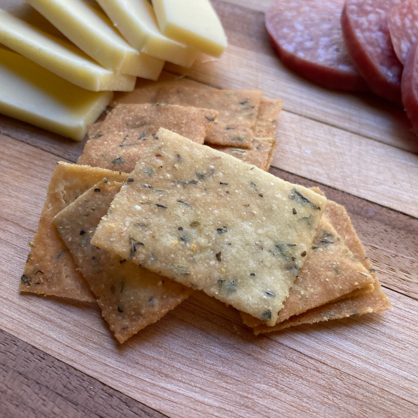 No Wheat Herb Crackers - Organic